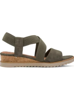 Sandalette mit profilierter Sohle