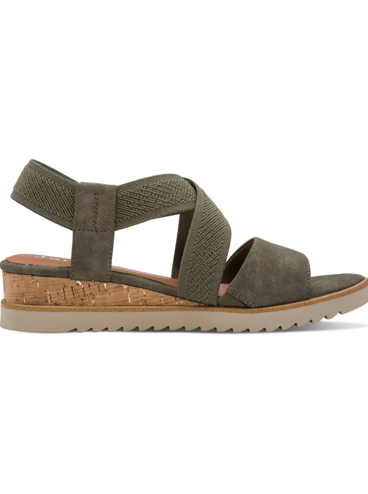 Sandalette mit profilierter Sohle