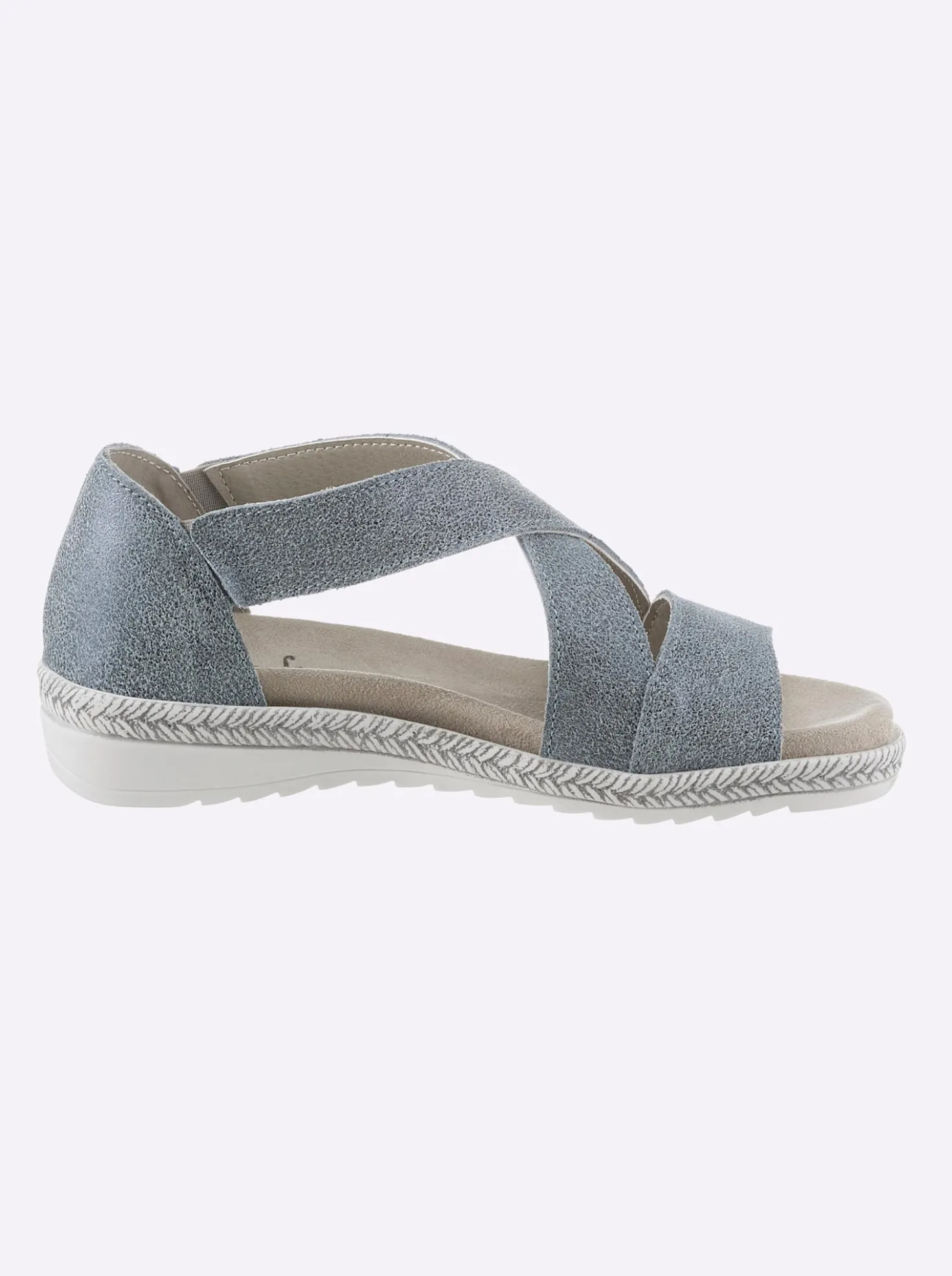 Sandalette mit Wechselfußbett