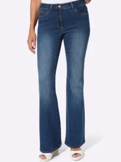 Schlagjeans in 5-Pocket-Form