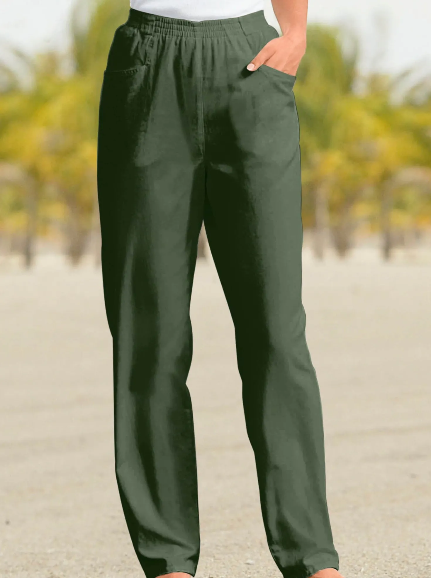 Schlupfhose aus Baumwolle, pflegeleicht