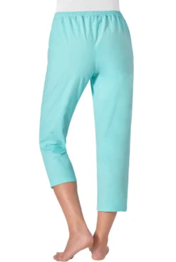 Schlupfhose aus bügelarmer Strukturware