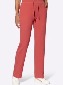 Schlupfhose aus formstabilem Interlock