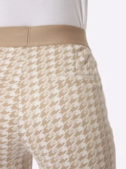 Schlupfhose im Jacquard-Jersey