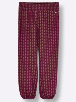 Schlupfhose mit Alloverprint