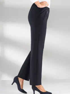 Schlupfhose mit Bügelfalten