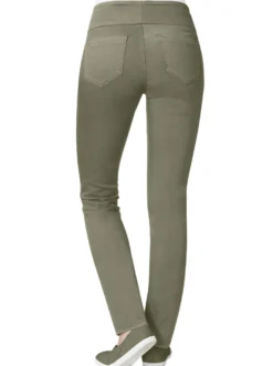 Schlupfhose mit hohem Dehnbund