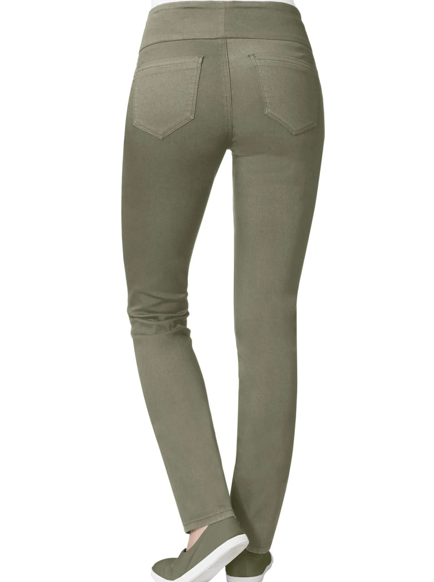 Schlupfhose mit hohem Dehnbund