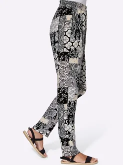 Schlupfhose mit seitlichen Taschen