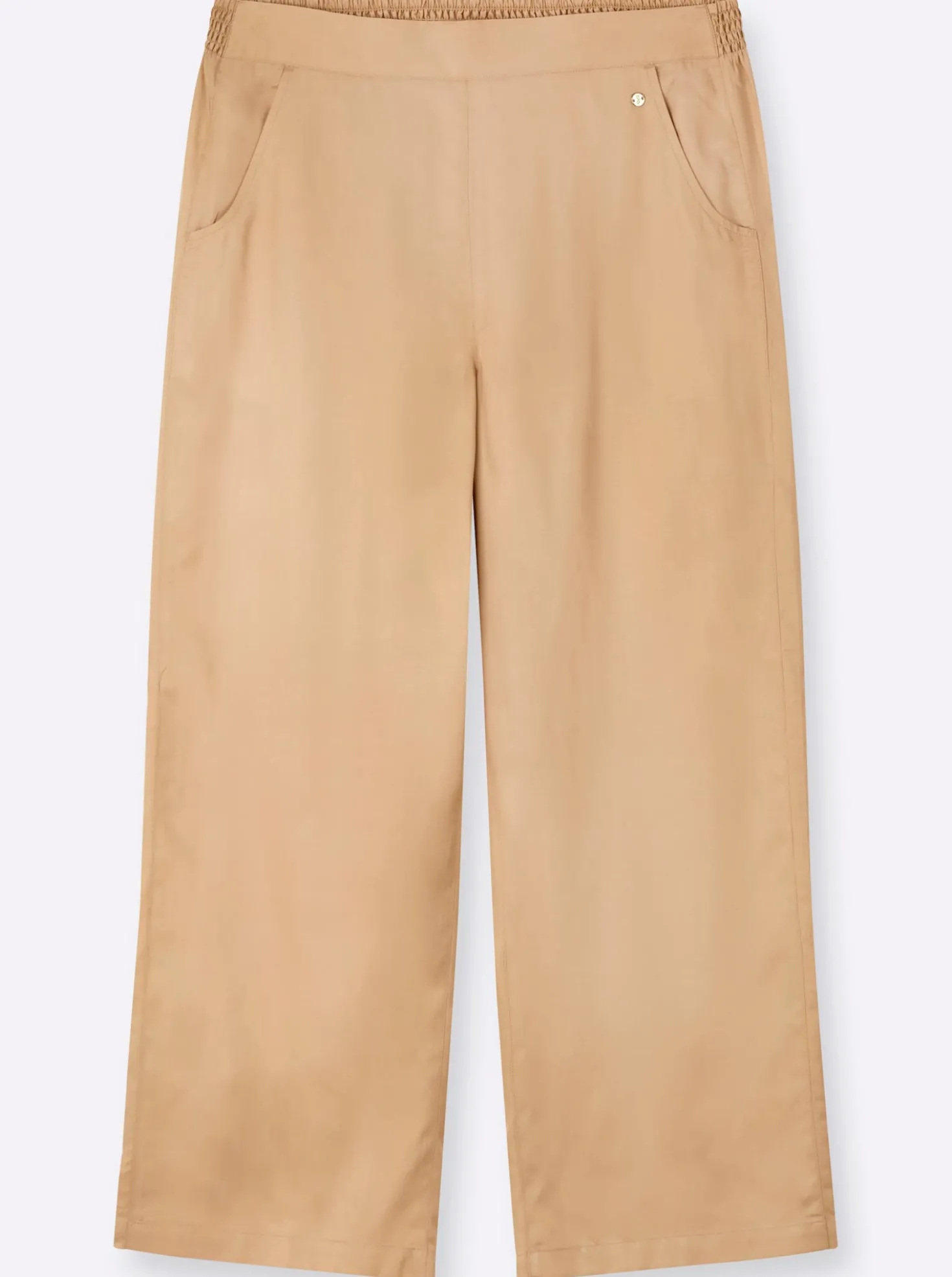 Schlupfhose mit Smokbund hinten