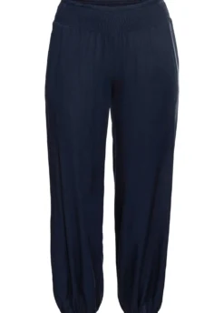 Schlupfhose mit Smokbund, weite Form