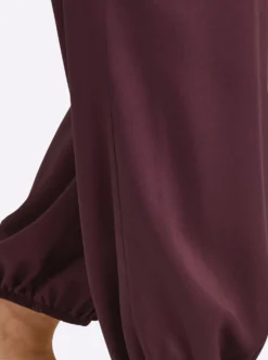 Schlupfhose mit Smokbund, weite Form