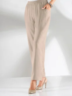 Schlupfhose mit Viskose-Anteil