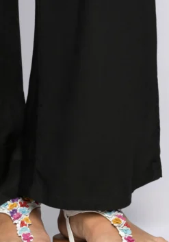 Schlupfhose mit weitem Bein