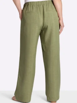 Schlupfhose mit weitem Bein