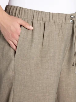 Schlupfhose mit weitem Bein