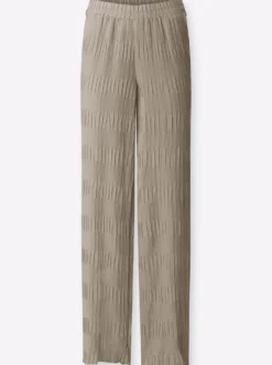 Schlupfhose mit weiten Beinen