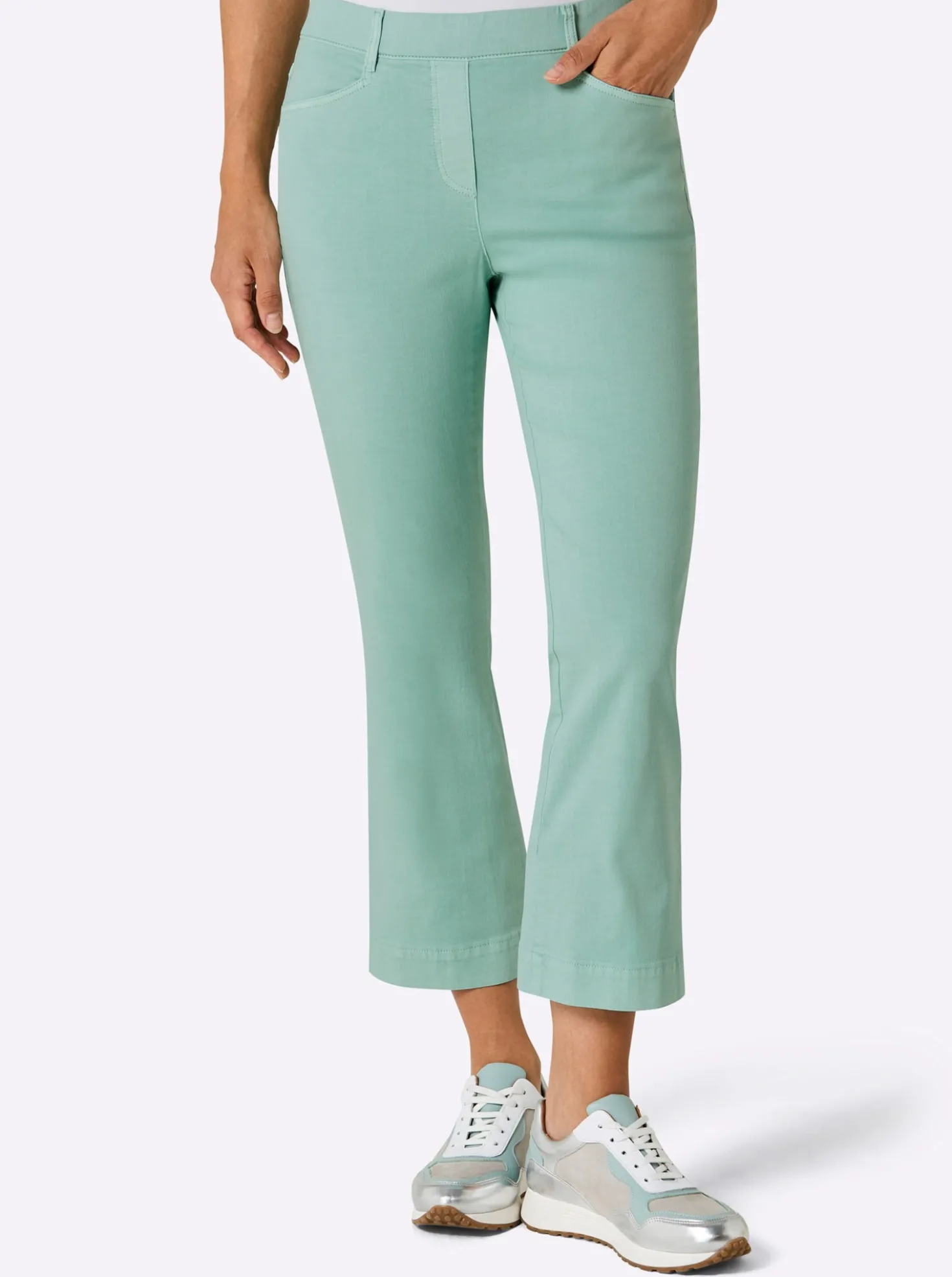 Schlupfjeans in 7/8-Länge