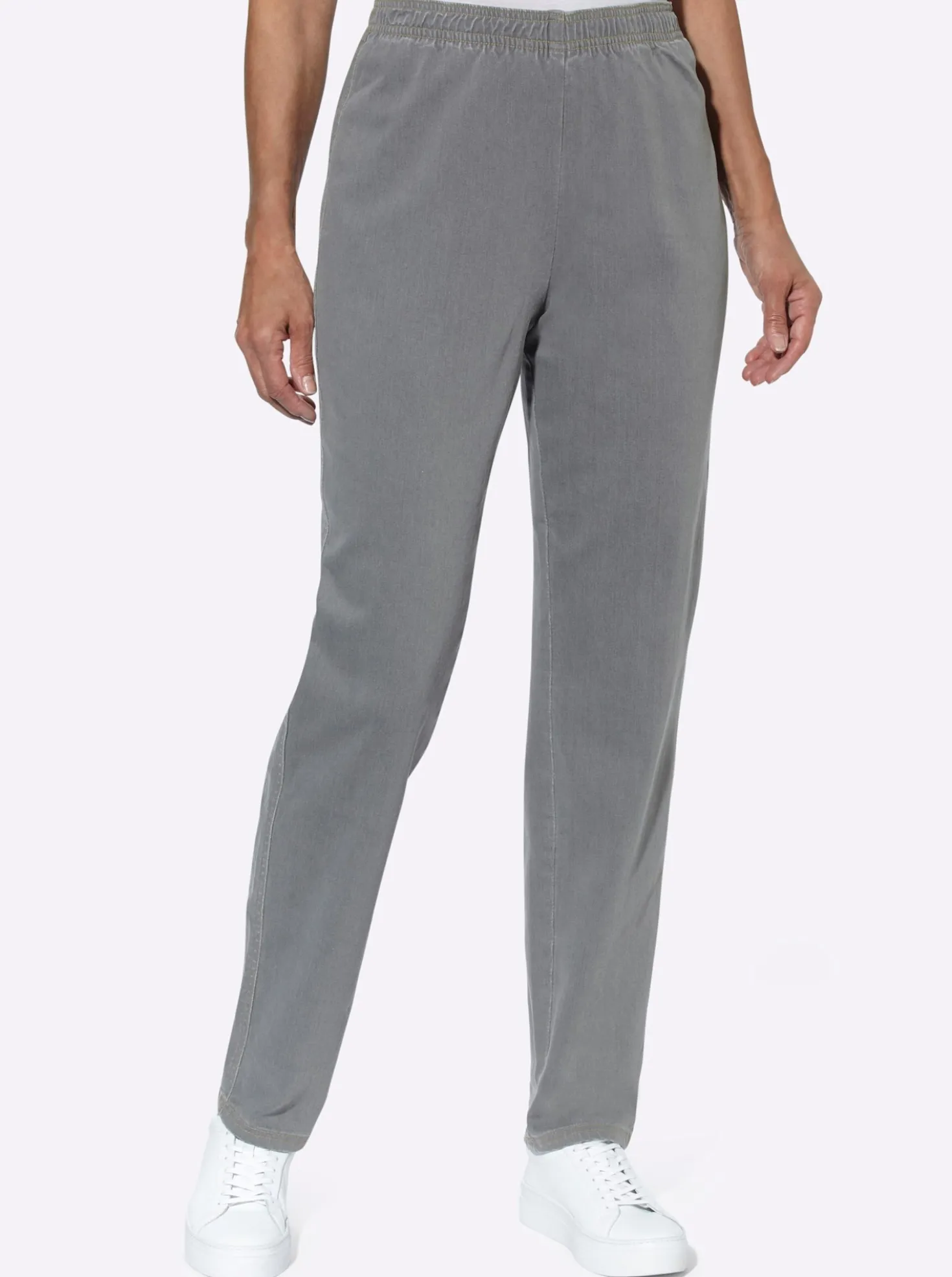 Schlupfjeans in Stretch-Qualität