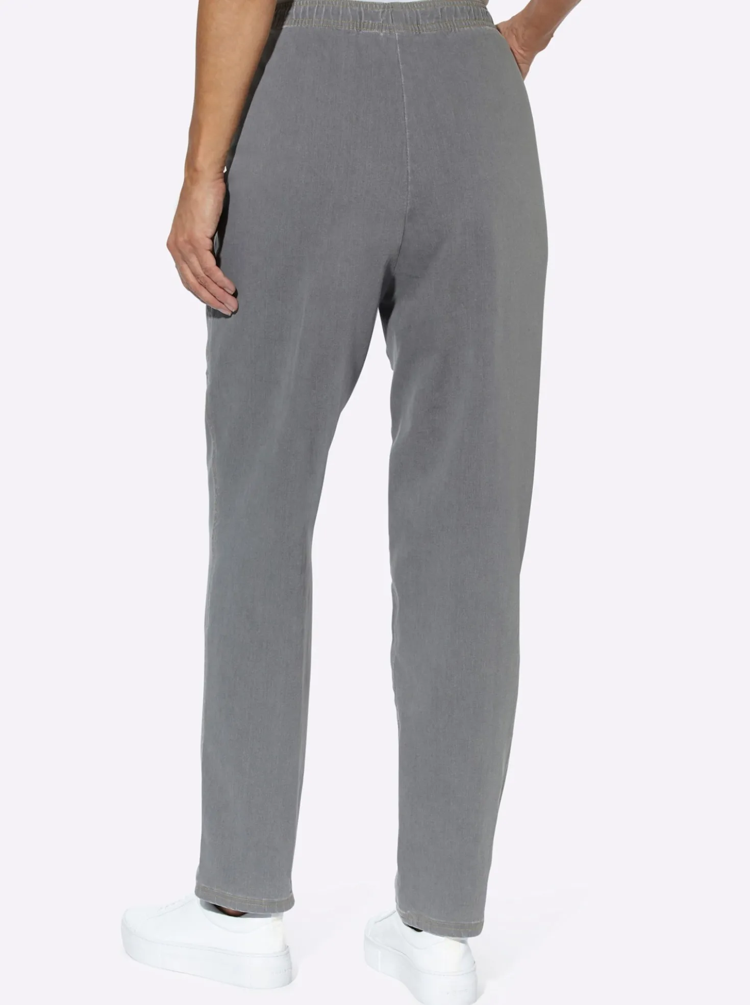Schlupfjeans in Stretch-Qualität