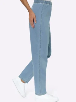Schlupfjeans in Stretch-Qualität