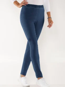 Schlupfjeans schmal geschnitten