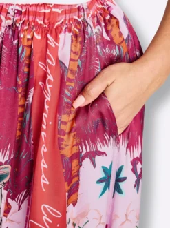Schlupfrock im Multicolor-Print