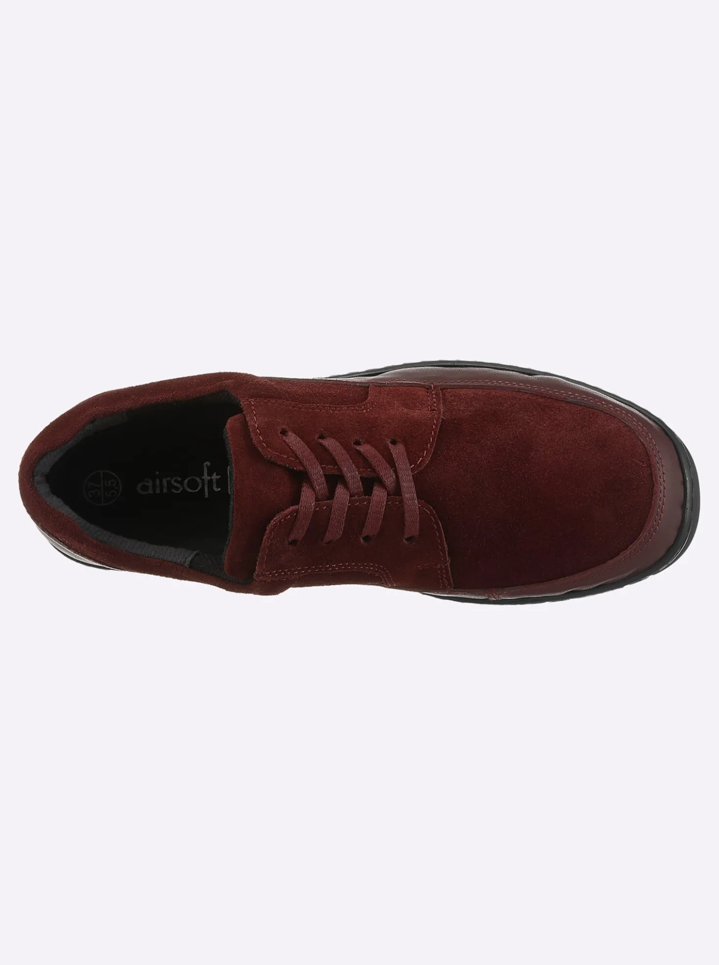 Schnürschuh für kräftige Füße