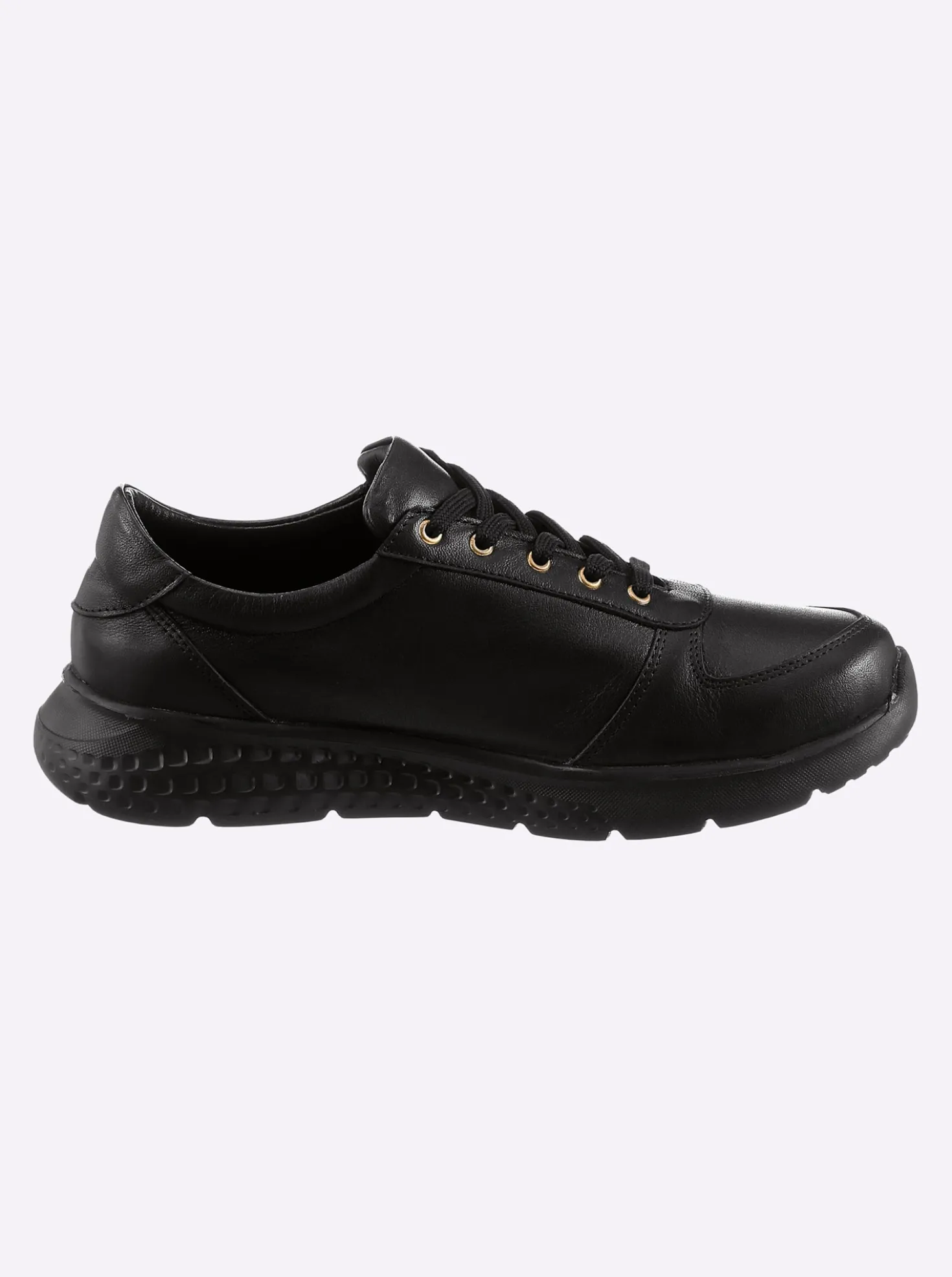 Schnürschuh in Leder-Qualität, Weite G