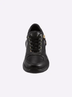 Schnürschuh in Leder-Qualität, Weite G