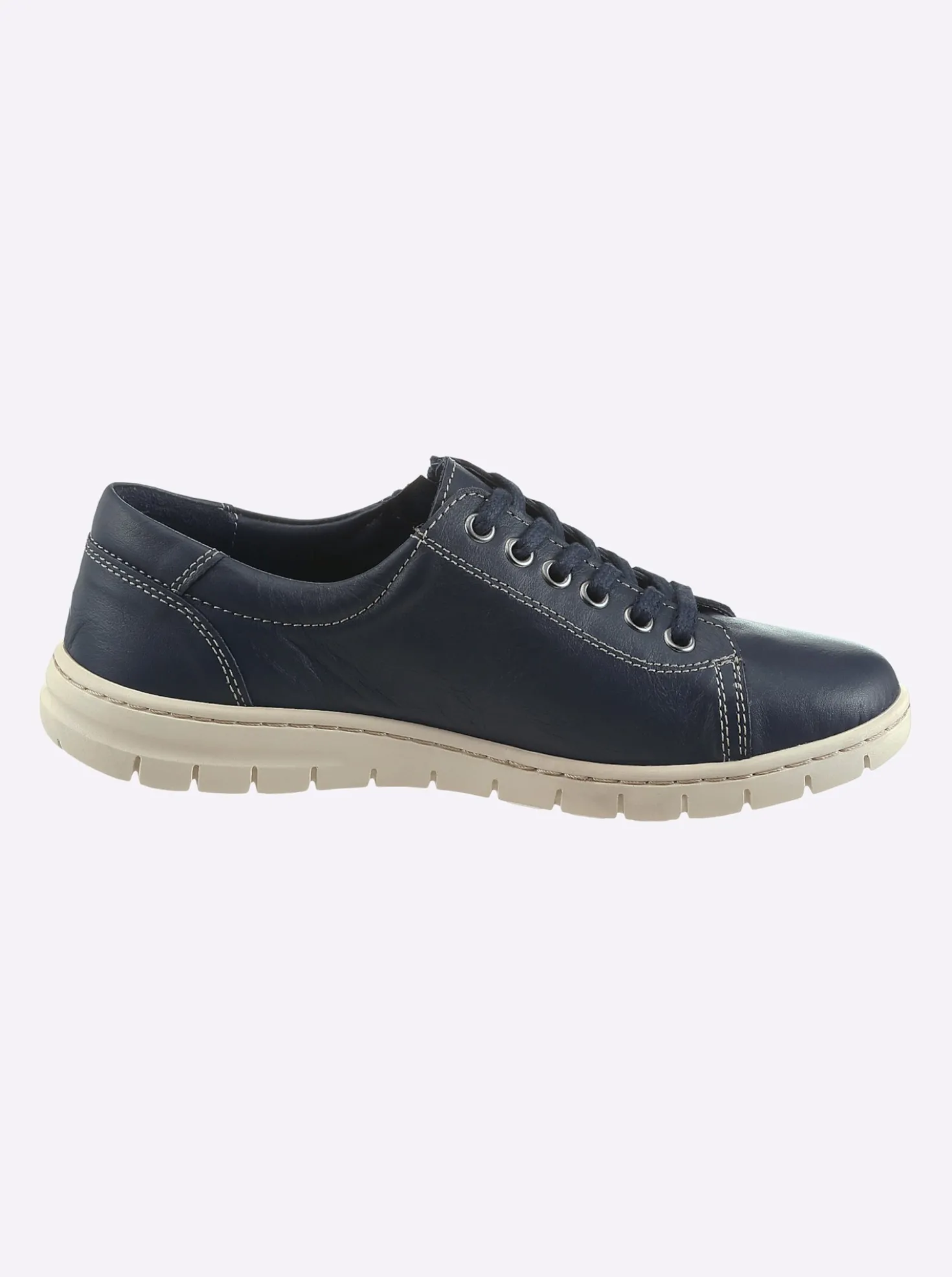 Schnürschuh mit Leder-Ausstattung