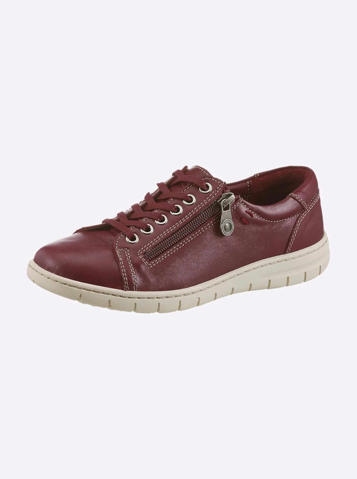Schnürschuh mit Leder-Ausstattung