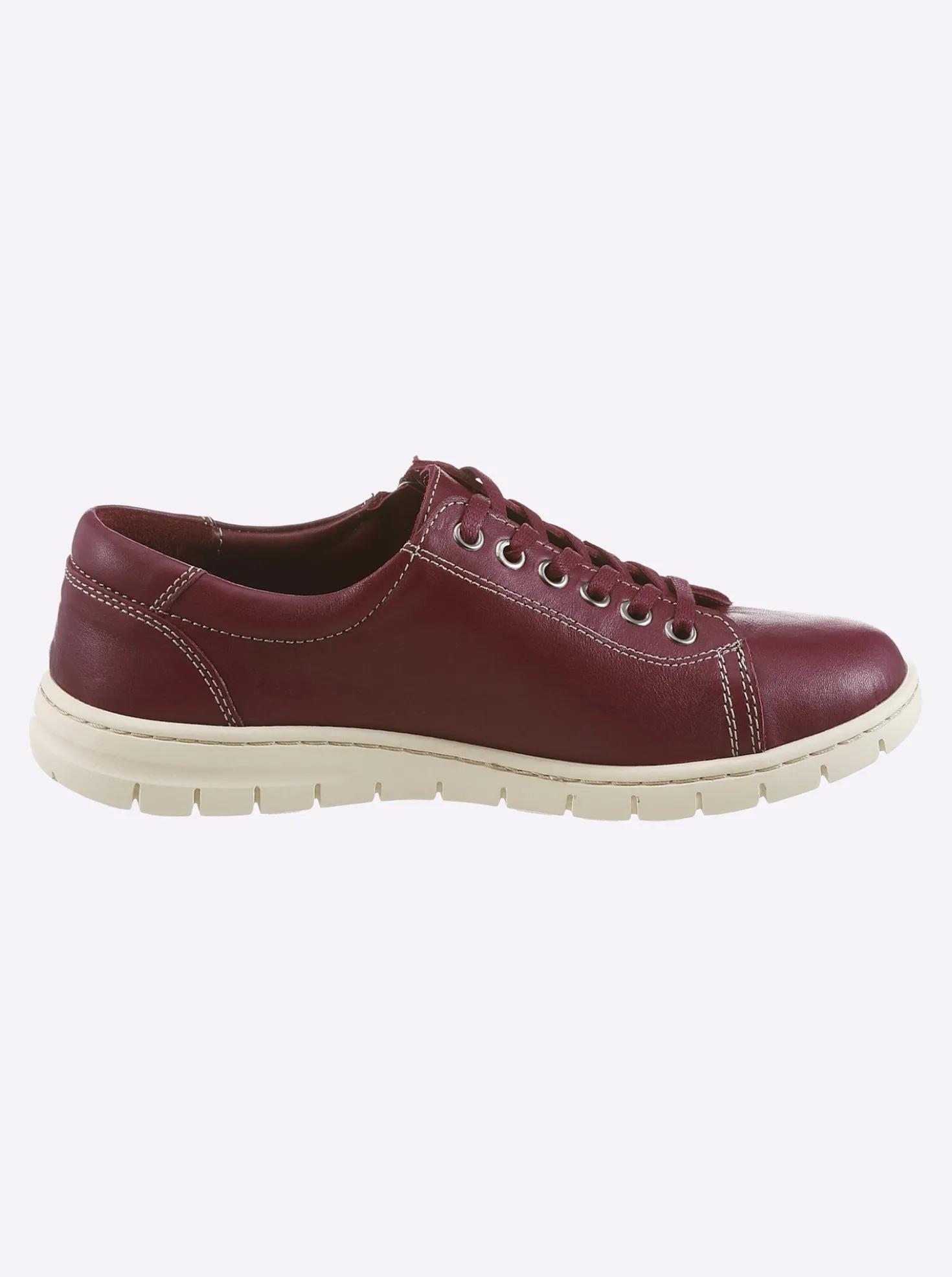 Schnürschuh mit Leder-Ausstattung