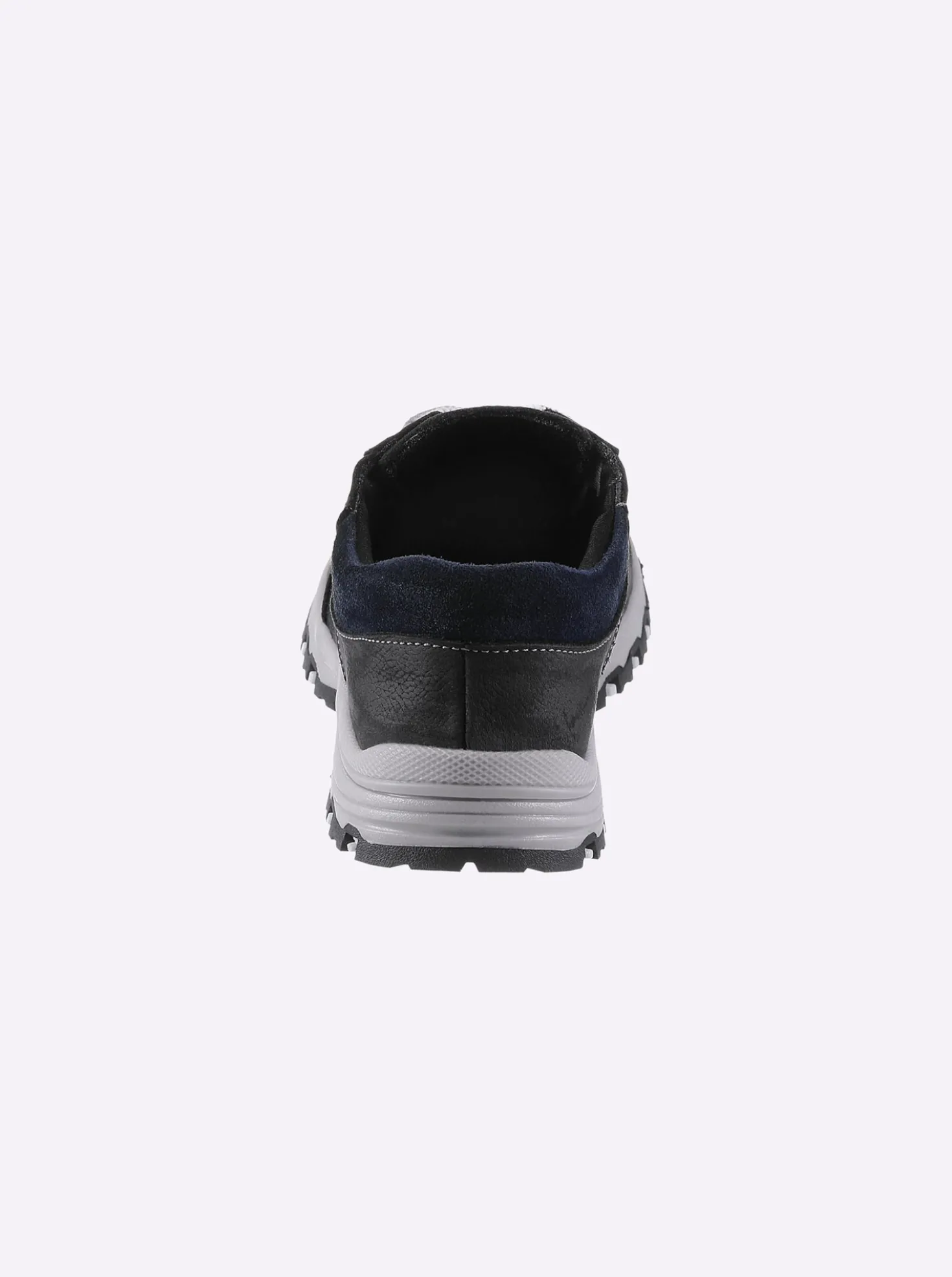 Schnürschuh mit Nubukleder