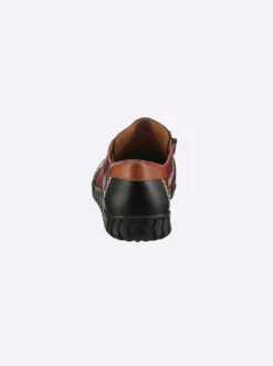 Schnürschuh mit seitlichem Reißverschluss