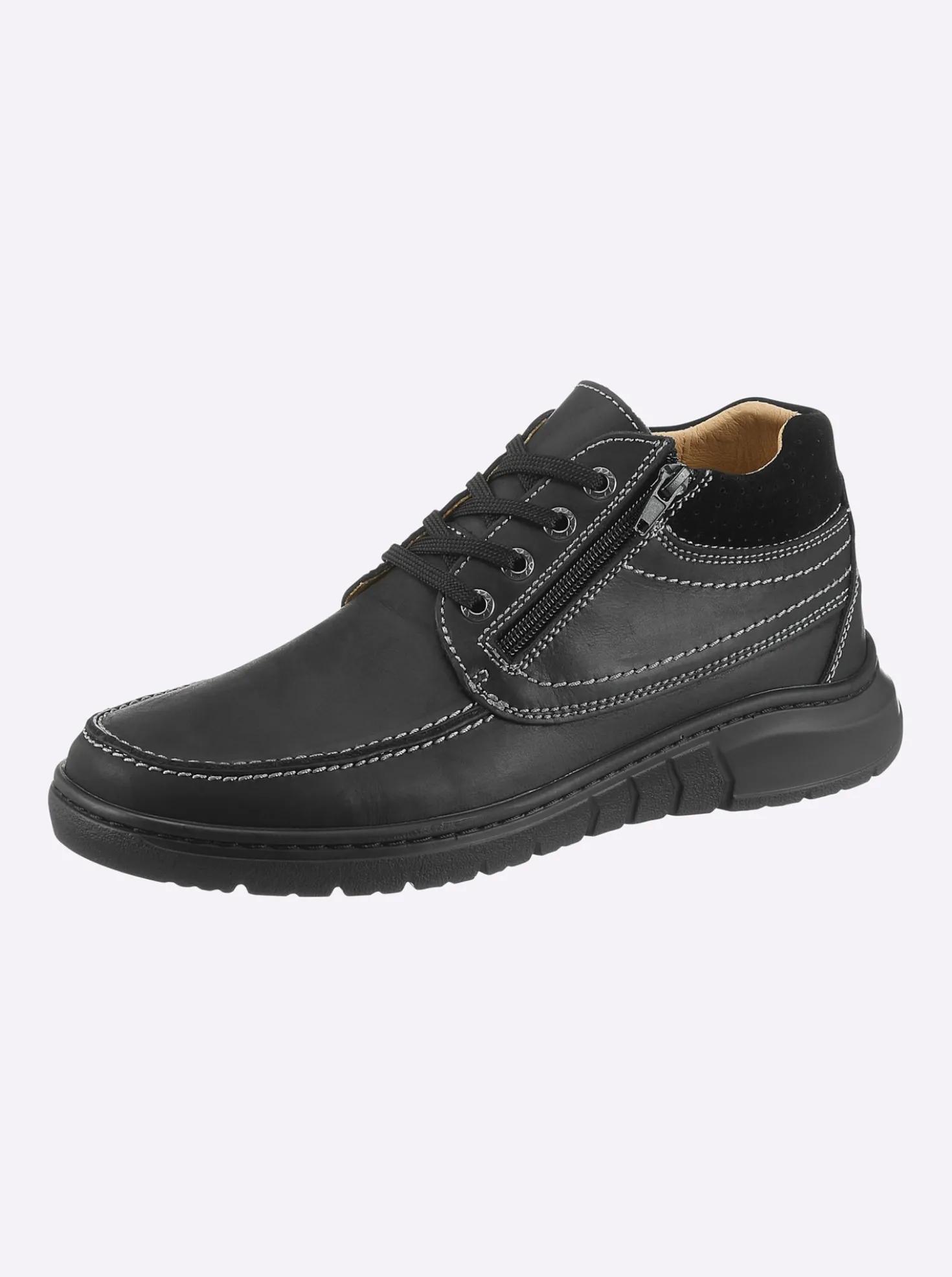 Schnürstiefelette mit Antishock-System