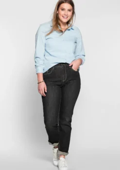 Shaping-Jeans in gerader Form