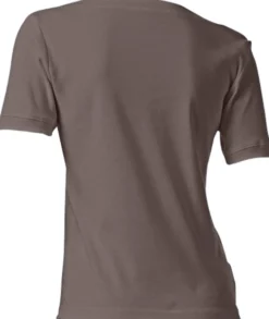 Shirt aus Rippenware