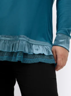 Shirt im Lagenlook
