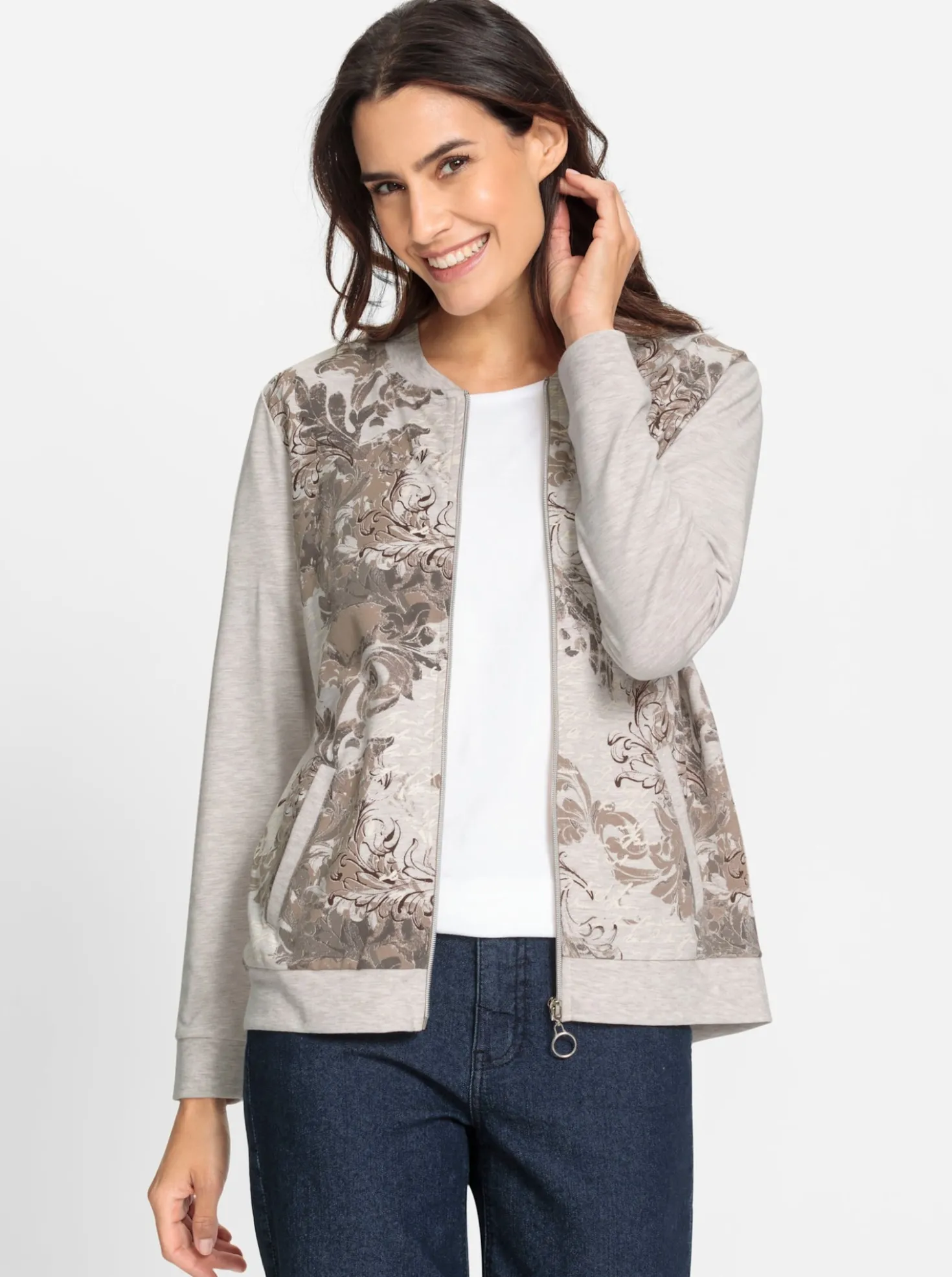Shirtjacke in Blousonform