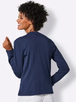 Shirtjacke in French-Terry-Qualität