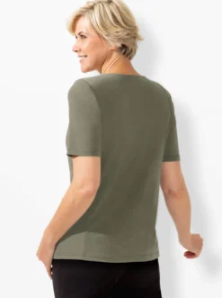 Shirtjacke in Jersey-Qualität