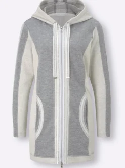 Shirtjacke in Longform