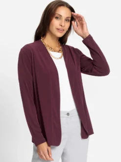 Shirtjacke in offener Form