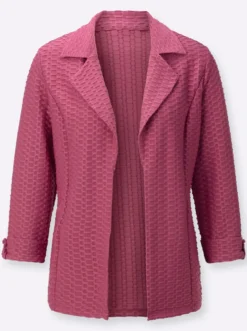 Shirtjacke in pflegeleichter Struktur-Qualität