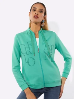 Shirtjacke mit Nahttaschen