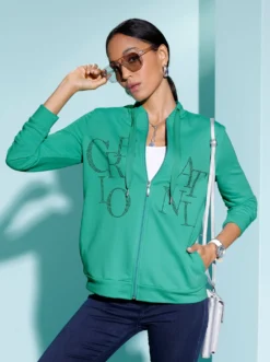 Shirtjacke mit Nahttaschen