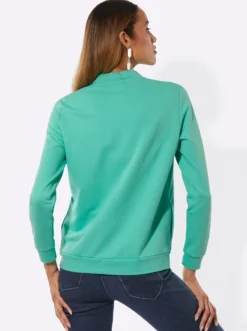 Shirtjacke mit Nahttaschen