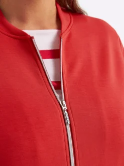 Shirtjacke mit Reißverschluss