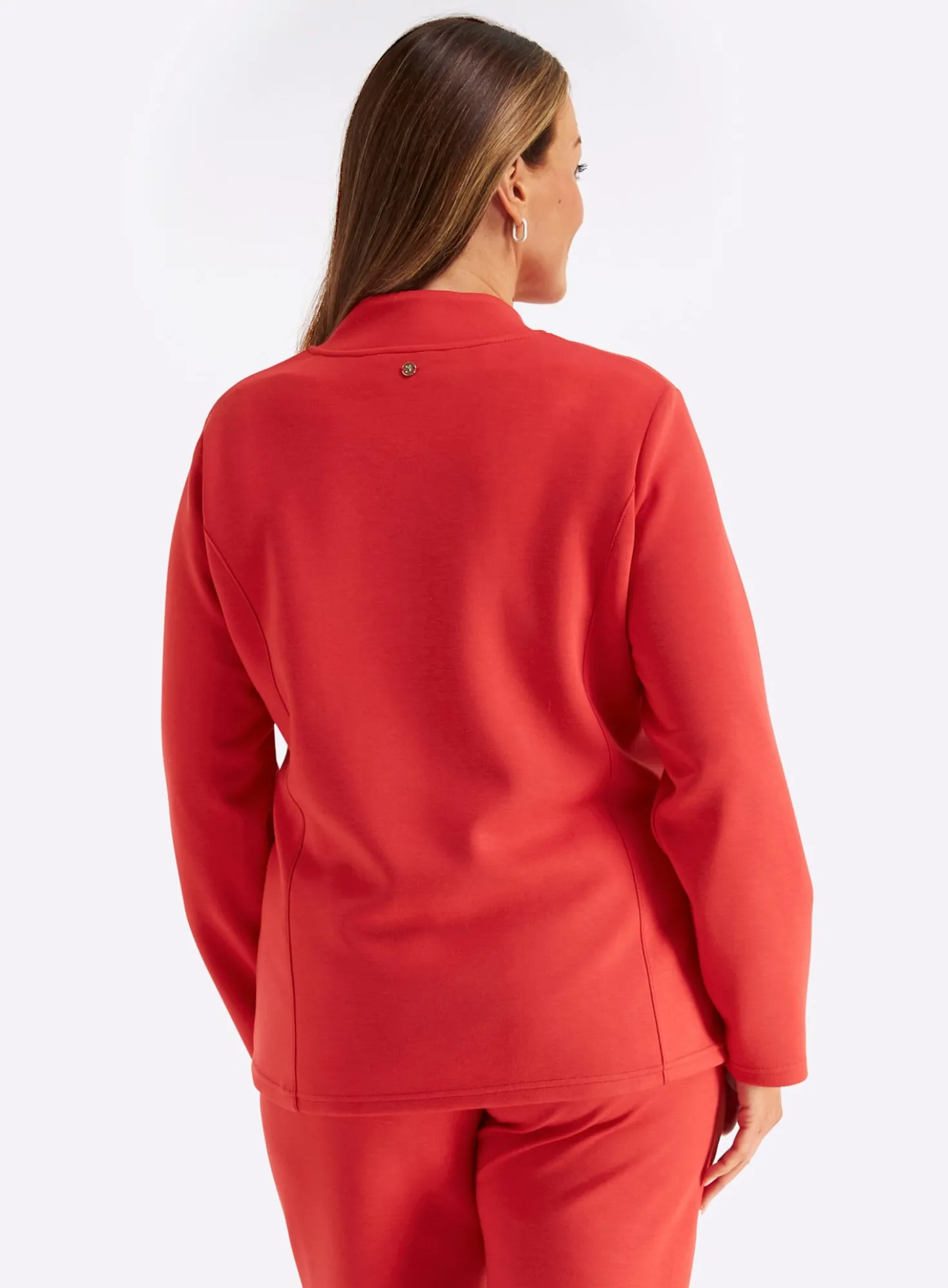 Shirtjacke mit Reißverschluss